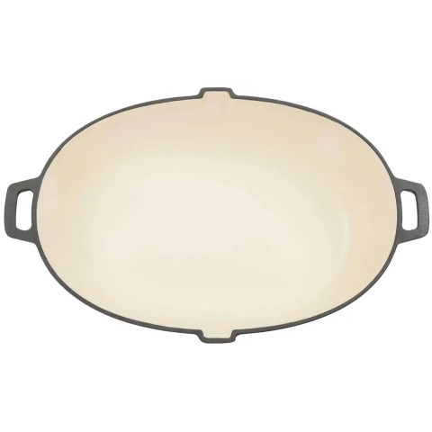 Жаровня Barebones Enamel Lined Roaster з кришкою vintage white