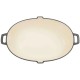 Жаровня Barebones Enamel Lined Roaster з кришкою vintage white
