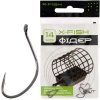 Крючок X-Fish Фидер #14 (8 шт/уп)