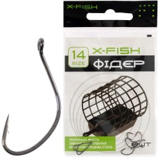 Крючок X-Fish Фидер #14 (8 шт/уп)