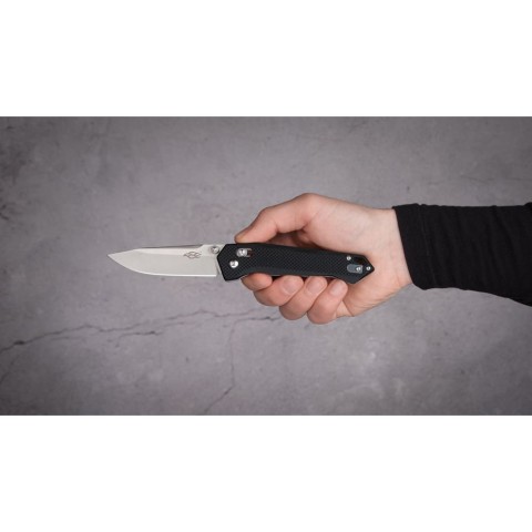 Ніж складаний туристичний  Firebird FB7651 (8.3 см) 440С / G10 чорний