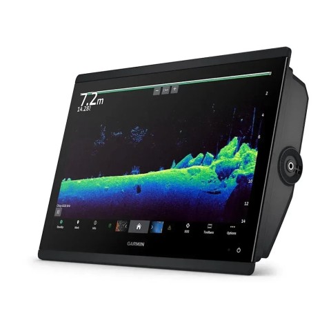 Картплоттер Garmin GPSMAP 1623xsv SideVü, ClearVü та традиційний CHIRP-сонар з базовою картою світу