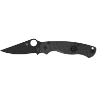 Нож Spyderco Para Military 2 Lightweight Plainedge Black Blade