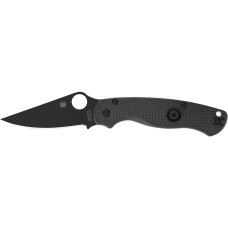 Нож Spyderco Para Military 2 Lightweight, Black Blade, BD1N, FRN, Plainedge black