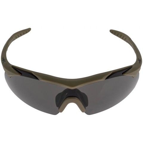 Очки защитные Wiley X WX Vapor 2.5, 3 линзы (Grey/Clear/Light Rust) ц:tan