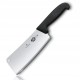 Кухонний ніж Victorinox Fibrox Cleaver лезо 19см великий для м'яса з чорн. ручкою