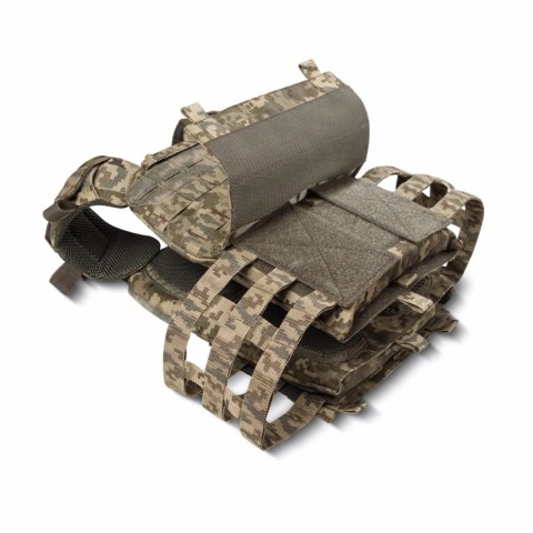 Плитоноска Ukrarmor Modular Vest Platform (M.V.P.) Lite. Cordura 1000 Піксель