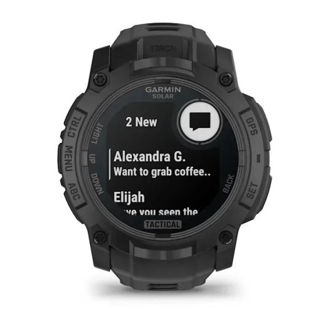 Garmin Instinct 3 (50 мм) Solar Tactical Edition чорний