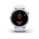 Смарт-часы Garmin epix Pro Gen 2 Standard Edition (42мм) серебристые с ремешком цвета белого камня