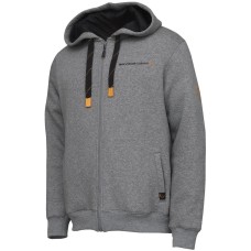 Реглан Savage Gear Classic Zip Hoodie XL Grey Melange