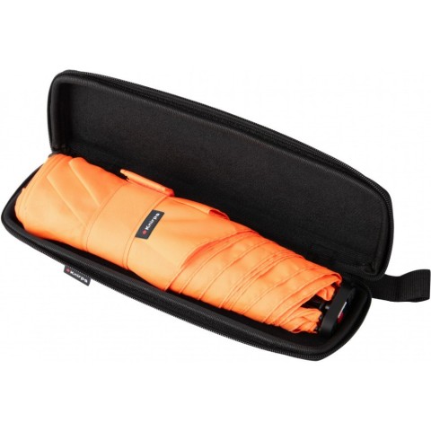 Парасоля Knirps X4U Neon Orange Мех/Складана/6спиць /D90x21см з EVA чохлом