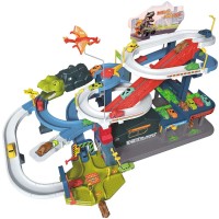 Ігровий набір ZIPP Toys Dino автотрек-міська розв'язка електричний, 8 машинок,