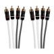Кабель Fusion Performance RCA, 4-канальний довжиною 3,6 м
