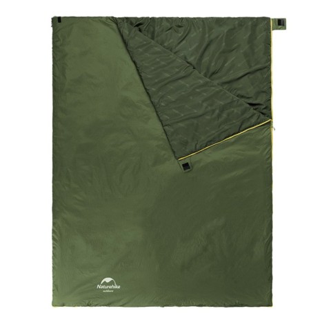 Спальний мішок Naturehike LW180 Mini NH21MSD04, лівий, XL, темно-зелений