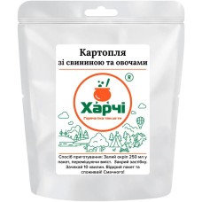 Сушеная еда Харчі Картофель со свининой и овощами
