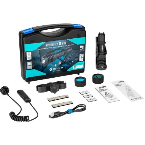 Набір Olight Warrior X 4 KIT Matte Black