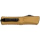 Нож Microtech Combat Troodon Gen 3 Single Edge Black Blade ц:tan