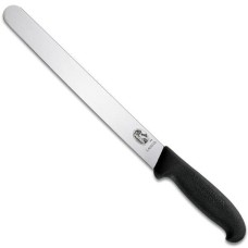 Нож кухонный для нарезки Victorinox Fibrox 25 см, черный