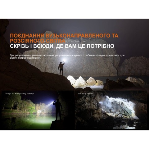 Ліхтар пошуковий ручний Fenix LR35R PRO