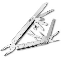 Мультитул Victorinox Swisstool X Plus Ratchet 115мм,38функ+чорн.шкір.чохол