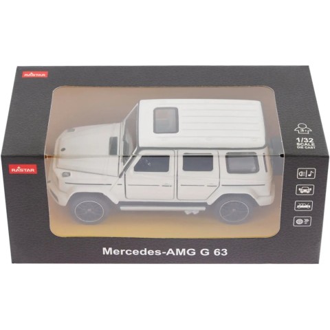 Машинка Rastar Mercedes-Benz AMG G63 1:32 Белый