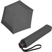 Парасоля Knirps C.056 Dark Grey Мех/Складана/6спиць /D90x23см