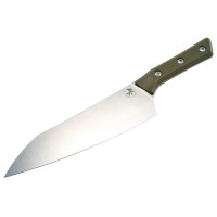 Нож Microtech MSI Ram-Lok Marfione Select Stonewash Slab side Titanium w/bronze