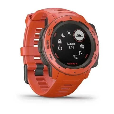 Смарт-часы Garmin Instinct Flame Red