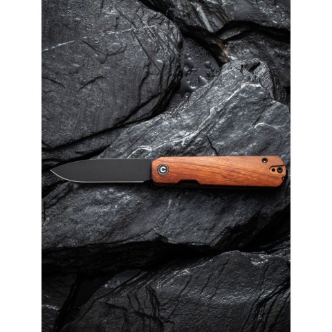 Ніж складаний кишеньковий Civivi Sendy, (7.2 см) Nitro-V / Guibourtia Wood