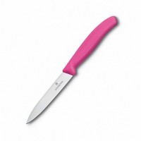 Кухонний ніж Victorinox SwissClassic Paring лезо 10см з рож. ручкою