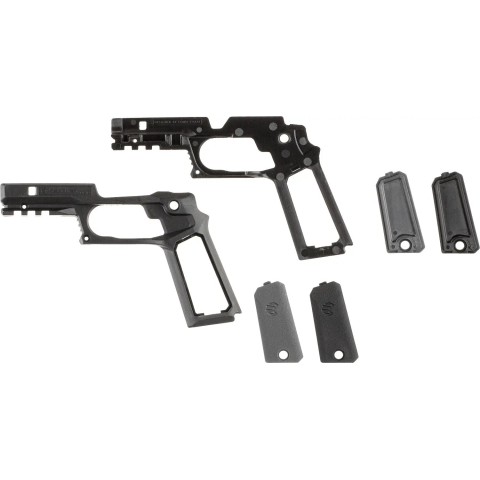Накладка на рукоять Recover Tactical для платформи 1911 ц:черный/серый