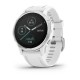 Смарт-годинник Garmin fenix 6S білий з білим ремінцем