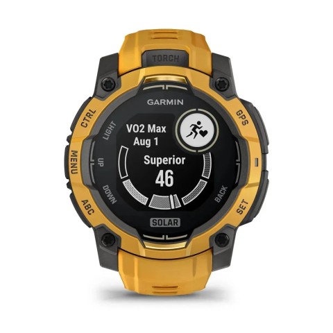 Смарт-годинник Garmin Instinct 3 (45 мм) Solar сонячний спалах/сірий