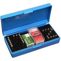 Кейс MTM .22 LR д/патрон. кал. 22lr. 17HMR на 200шт. блакитний