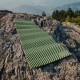 Килимок туристичний складаний одномісний IXPE Naturehike CNK2450WS044 з алюмінієвою плівкою, 195x60x1.8 см, оливковий