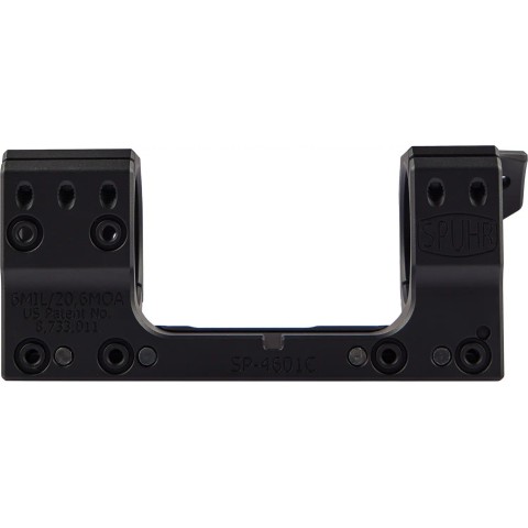 Моноблок Spuhr SP-4601C. d - 34 мм. Medium. 6 MIL/20.6 MOA. Picatinny