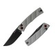 Ніж складаний кишеньковий Ruike P856-K, (7.9 см) 14C28N / G10 сірий