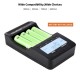 Зарядний пристрій Liitokala Lii-500, 4 канала, Ni-Mh/Li-ion, 220V/12V, Powerbank, Test, LCD, Box