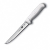 Кухонний ніж Victorinox Fibrox Boning лезо 15см з біл. ручкою