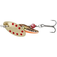 Блесна Savage Gear Sticklebait Spinner #3 9.1g Minnow Gold Red
