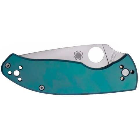 Нож Spyderco Tenacious Titanium, ц:blue