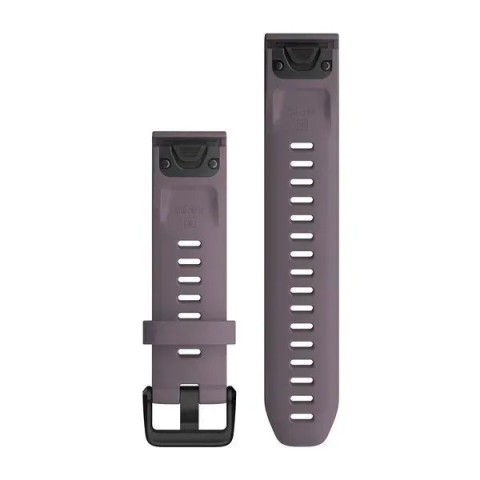 Ремінці для годинника Garmin QuickFit 20 силіконові, пурпурові