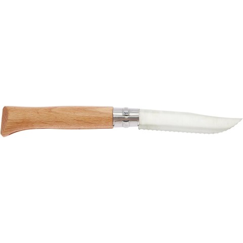 Нож Opinel №12 VRI, серрейтор ц:natural