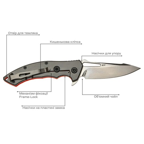 Нож Skif Shark II SW Orange