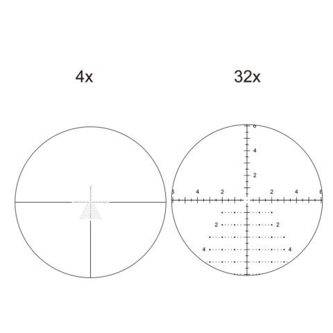 Приціл оптичний Vector Optics Taurus 4-32x56 (34mm) illum. SFP ED