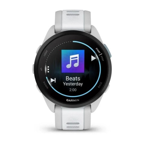 Смарт-часы Garmin Forerunner 165 Music туманно-серые/белый камень