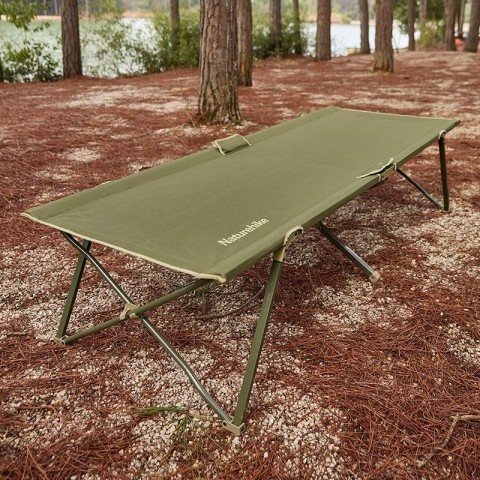 Ліжко складане Naturehike XJC05 NH20JJ001, Поліестер Oxford / алюміній, зелений