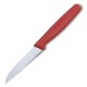 Кухонний ніж Victorinox Paring лезо 8см прям. хвил. з черв. ручкою