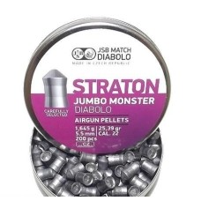 Кулі JSB Monster Straton, 5,51 мм, 1,645 г, 200 шт