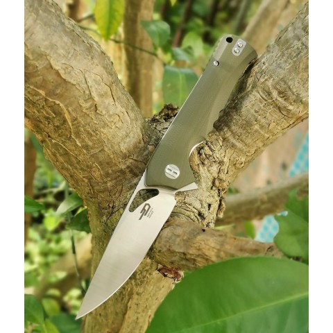 Нiж складний Bestech Knife MUSKIE Green BG20B-1